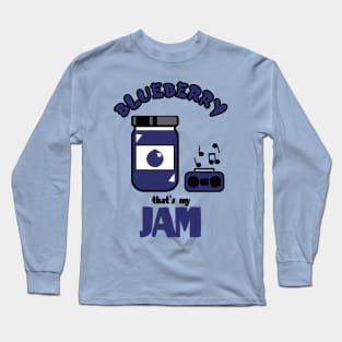 Blueberry That’s My Jam Cute Kawaii Long Sleeve T-Shirt